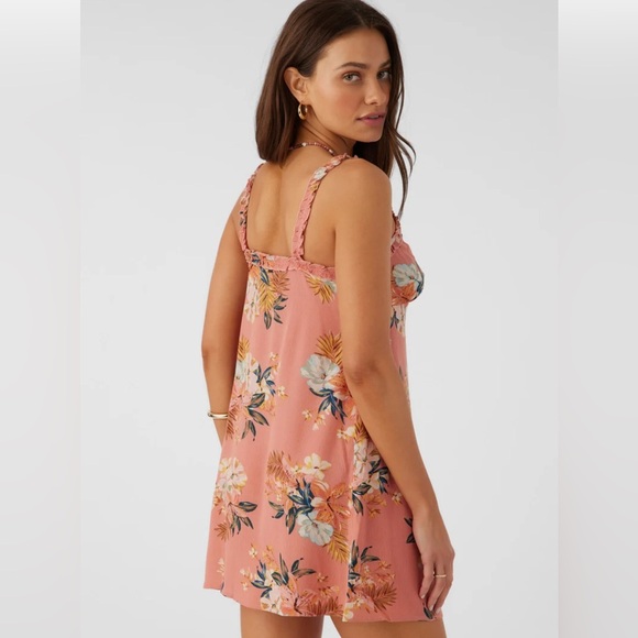 O’Neill Luella babydoll dress - canyon clay/size L - Picture 3 of 5